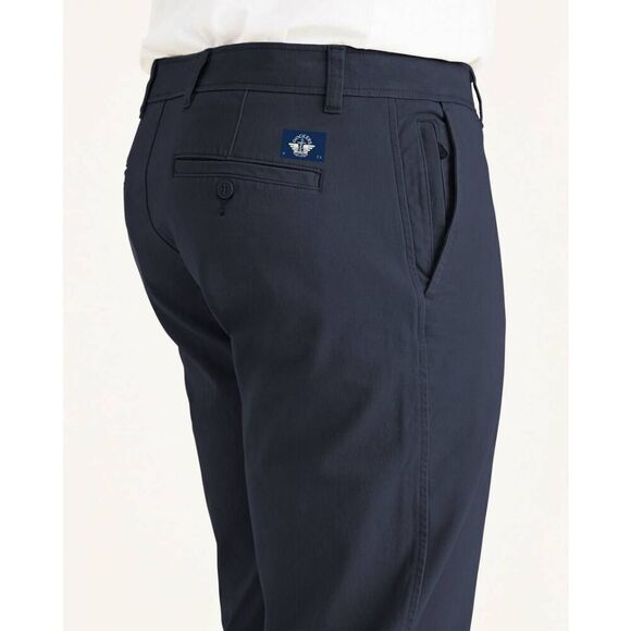 Dockers Men's Size 40x32 Navy Ultimate Chinos, Athletic Fit Stretch Straight Leg - Picture 15 of 15